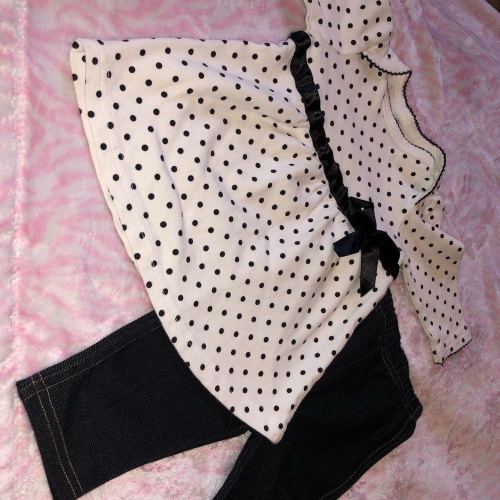 2pc baby girl pants set